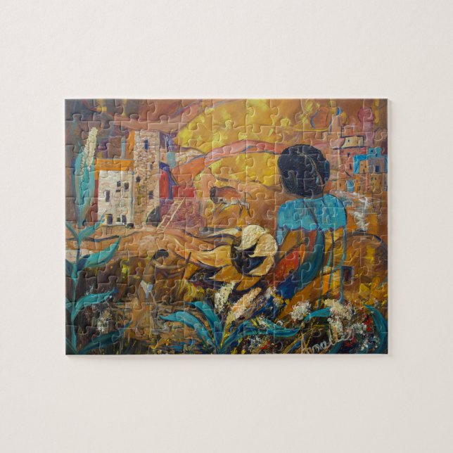 Quebra-cabeça Cliff Dweller (Horizontal)