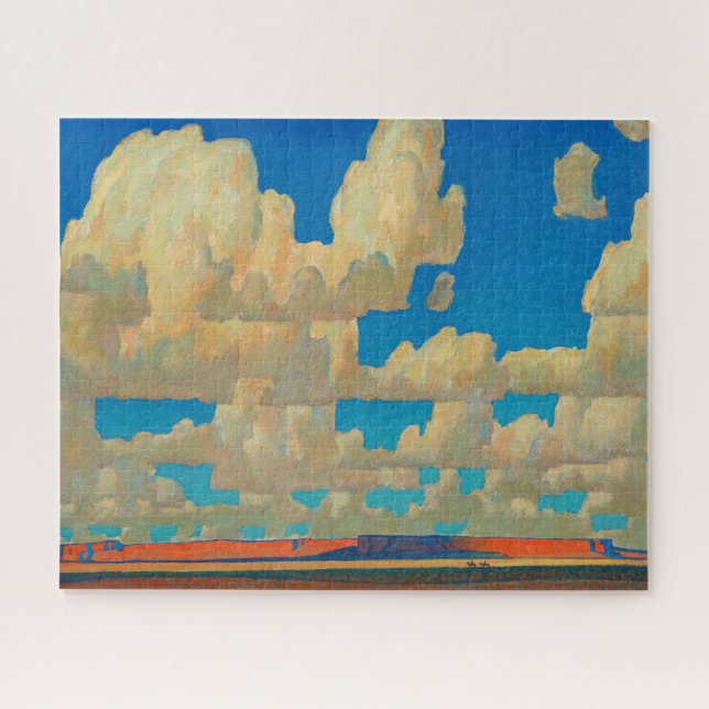 Quebra-cabeça Cloud World por Maynard Dixon (Horizontal)