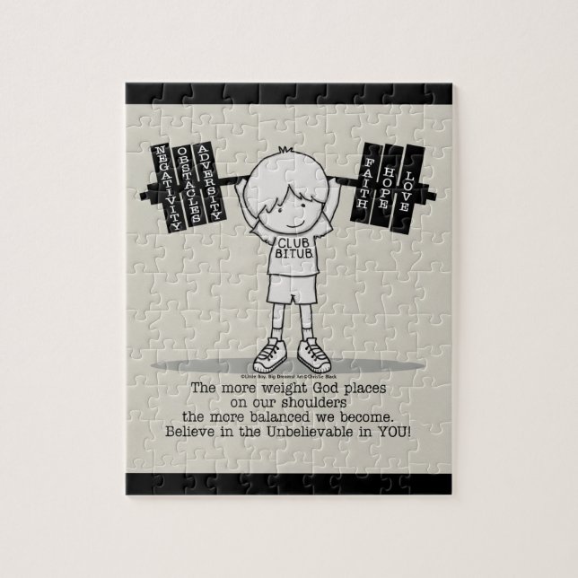 Quebra-cabeça Club BITUB - Mais Equilibrado (Vertical)