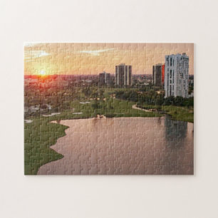 Quebra-cabeça Clube no por do sol, Aventura, Florida