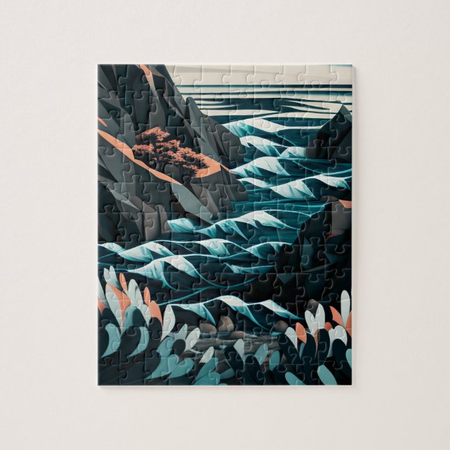 Quebra-cabeça Coastal Energy (Vertical)