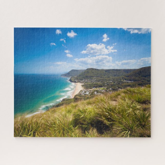 Quebra-cabeça Coastline | Nova Gales do Sul, Austrália (Horizontal)