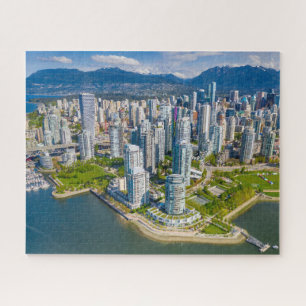 Quebra-cabeça Coastline Vancouver, Colúmbia Britânica, Canadá