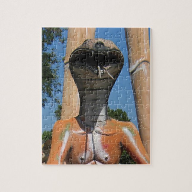 Quebra-cabeça Cobra AKA Cobra Head ... Inferno budista (Vertical)