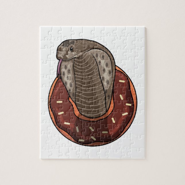 Quebra-cabeça Cobra com Rosquinha (Vertical)