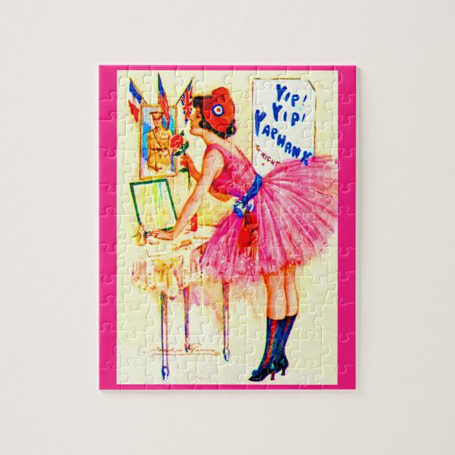 Quebra-cabeça cobrir de playbill Yip Yaphank de 1918 (Vertical)