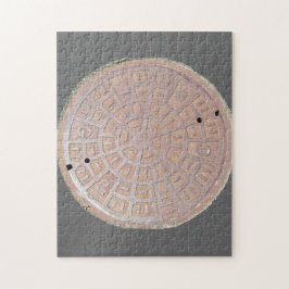 Quebra-cabeça - cobrir do Manhole