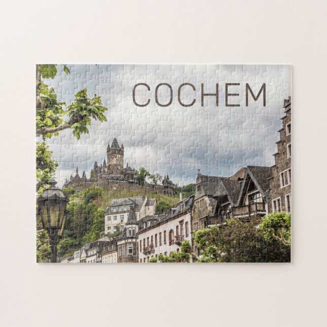 Quebra-cabeça Cochem Moselle Panorama Alemanha Souvenir (Horizontal)