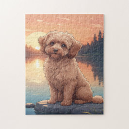 Quebra-cabeça Cockapoo Poodle dog