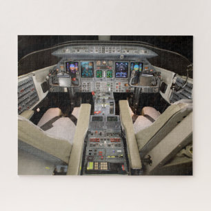 Quebra-cabeça Cockpit de Lear Jet