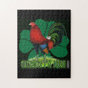 Quebra-cabeça Cocksure eu sou irlandês demasiado!