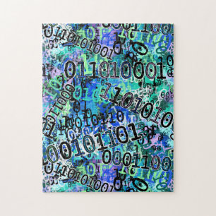 Quebra-cabeça Código binário