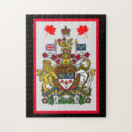 Quebra-cabeça Código Canadiano de Armas JigsenPuzzle