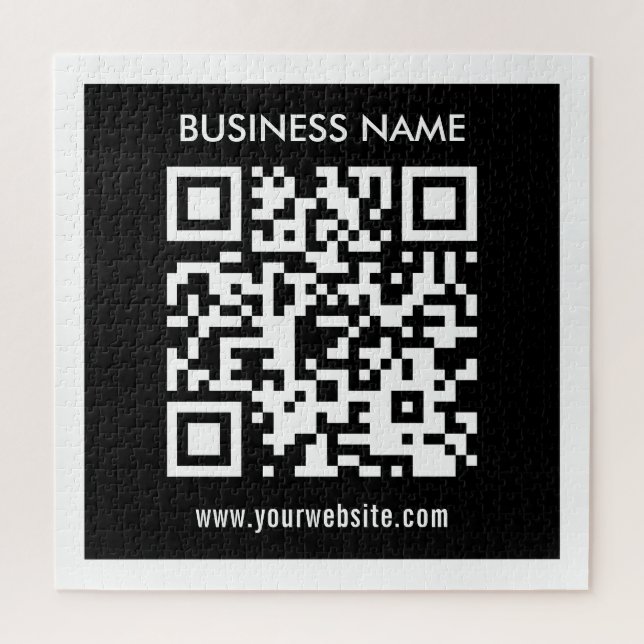 Quebra-cabeça Código QR editável (gerado instantaneamente) | Pre (Vertical)