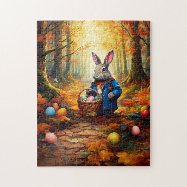 Quebra-cabeça Coelho da Páscoa (Vertical)