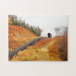 Quebra-cabeça Cog Train Washington Mountain New Hampshire