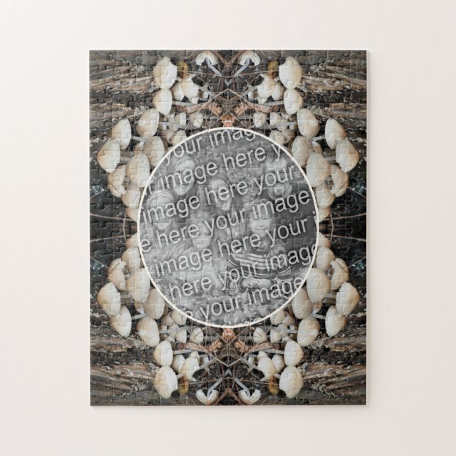 Quebra-cabeça Cogumelos Selvagens - Imagem Natural Adiciona Sua  (Vertical)