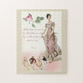 Quebra-cabeça Coisas de bobo, Jane Austen inspirou, amantes de l