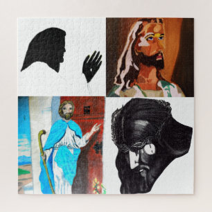 Quebra-cabeça Colagem de CRISTOS JESUS