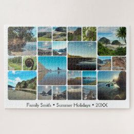 Quebra-cabeça Colagem de Fotografias de Souvenir, Viagem, na Nov