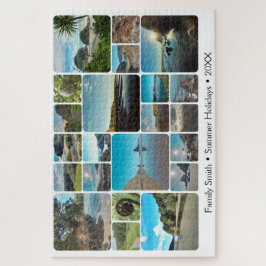 Quebra-cabeça Colagem de Fotografias de Souvenir, Viagem, na Nov