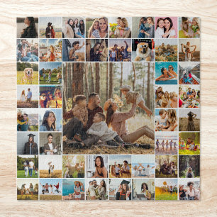 Quebra-cabeça Colagem de Fotografias Personalizada Moderna 49