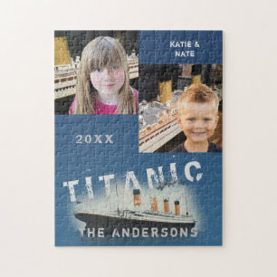 Quebra-cabeça Colagem de Fotografias Personalizada Titanic