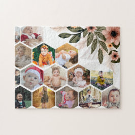 Quebra-cabeça Colagem de Fotos 15 Floral design