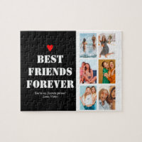 Colagem de Fotos BFF Amigos Aniversário Gift Besti