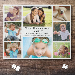 Quebra-cabeça Colagem de Fotos da Família 8