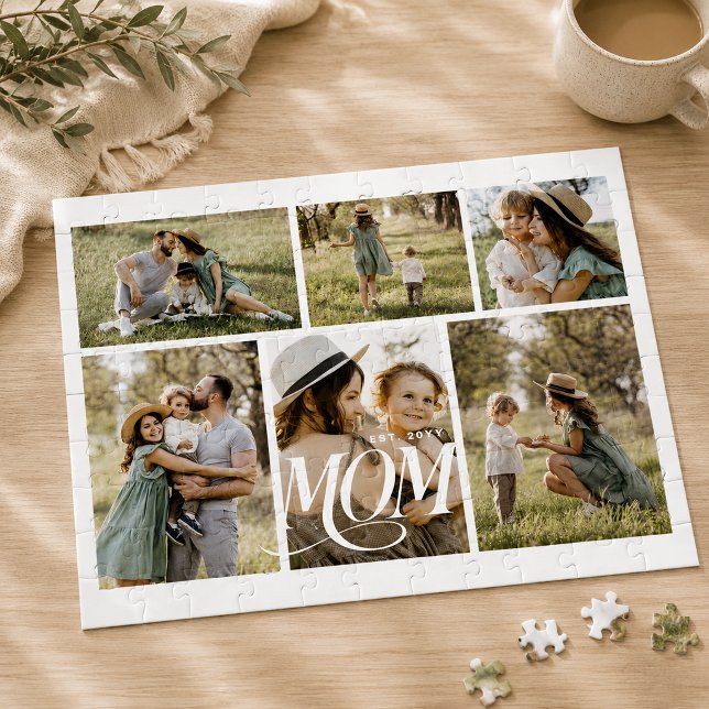 Quebra-cabeça Colagem de Fotos da Mamãe (Criador carregado)