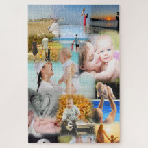 Colagem de Fotos da Sua Família