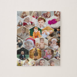 Quebra-cabeça Colagem de Fotos do Hexagon