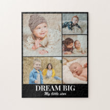 Colagem de Fotos Personalizada 5 Imagens 11x14 Pre