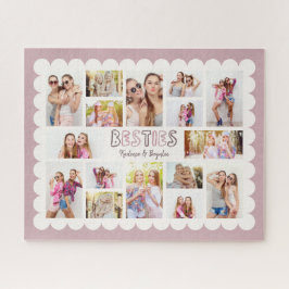 Quebra-cabeça Colagem de Fotos Personalizada de 16 Fotos Melhor