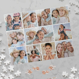 Quebra-cabeça Colagem de Fotos Personalizada Família 11