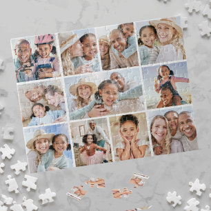 Quebra-cabeça Colagem de Fotos Personalizada Família 11
