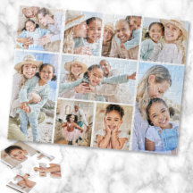 Colagem de Fotos Personalizadas da Família