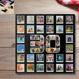 Quebra-cabeça Colagem de Memórias Fotográficas da Família aniver