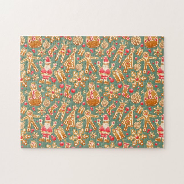 Quebra-cabeça Colagem de Natal (Horizontal)