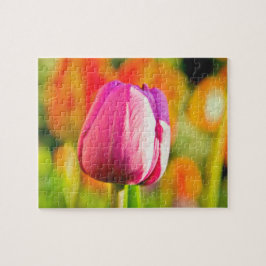 Quebra-cabeça Colagem de Tulip