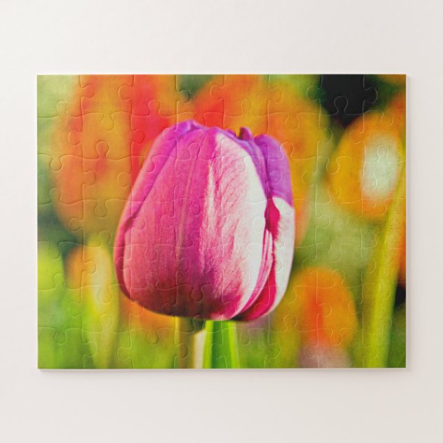 Quebra-cabeça Colagem de Tulip (Horizontal)