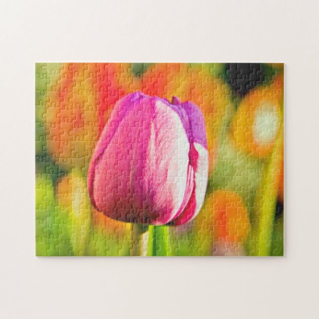 Quebra-cabeça Colagem de Tulip (Horizontal)