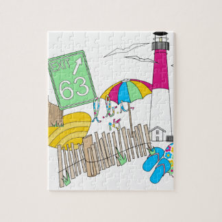 Quebra-cabeça Colagem feminino do amor de LBI