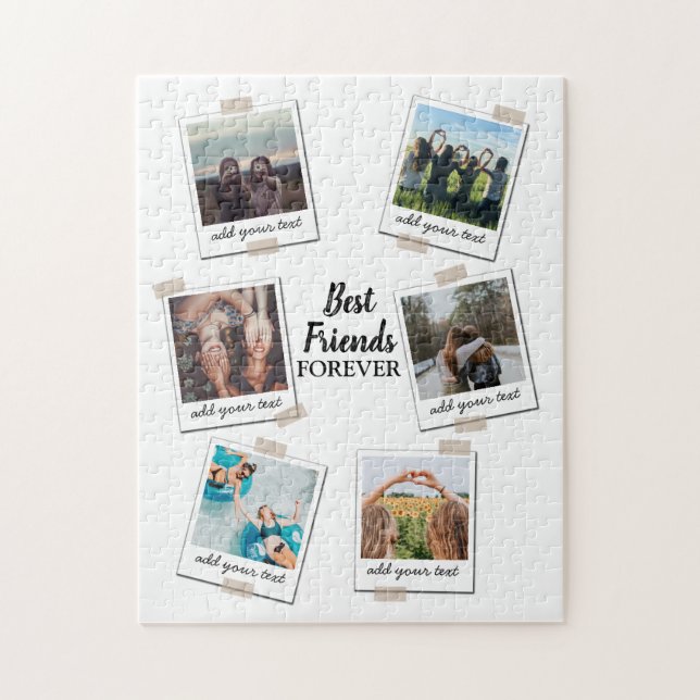 Quebra-cabeça Colagem Personalizada Personalizada dos Melhores A (Vertical)