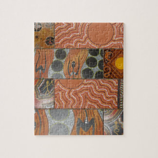 Quebra-cabeça Colagem principal aborígene .jpg