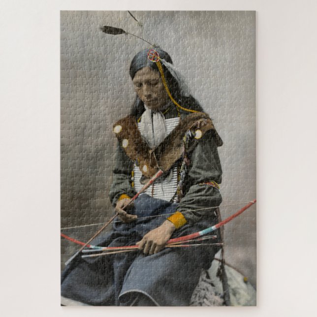 Quebra-cabeça Colar Osso, Chefe do Conselho 1899 (Vertical)