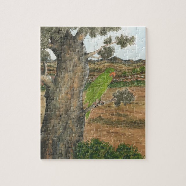 Quebra-cabeça Coleção Chip na árvore de eucalipto Puzzle (Vertical)