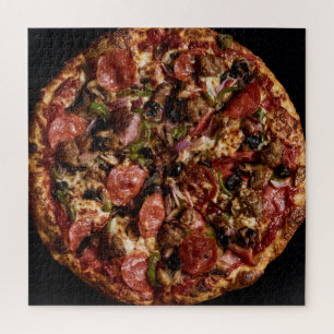 Quebra-cabeça Coleção de Pizzas Gourmet