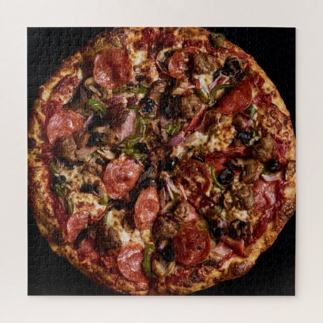 Quebra-cabeça Coleção de Pizzas Gourmet (Vertical)
